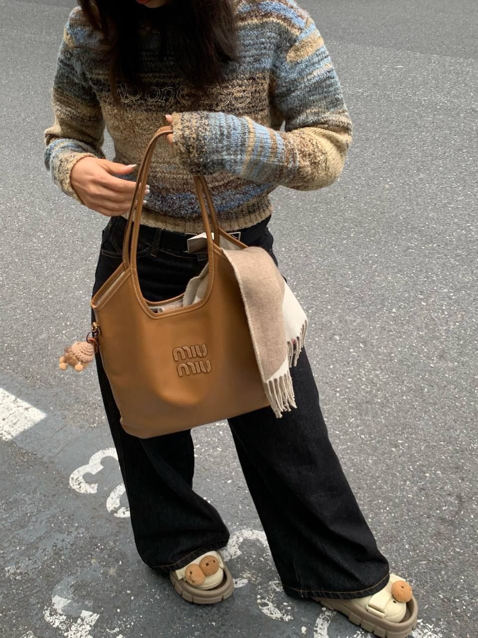 Сумка Miu Miu Mini Ivy из натуральной кожи