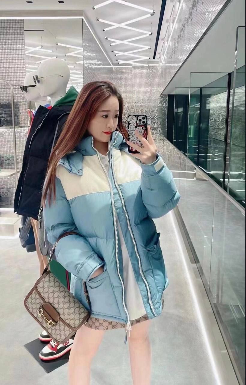 Зимняя куртка Gucci с гусиным пухом и пером